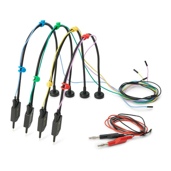 PCBite kit with 4x SQ10 probes and test wires