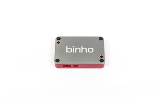Binho Atira, underside with the Binho logo and mounting holes