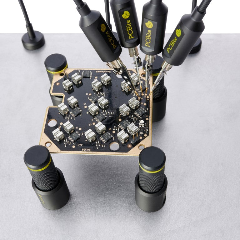 PCBite kit with 2x SP100MHz and 4x SP10 handsfree probes