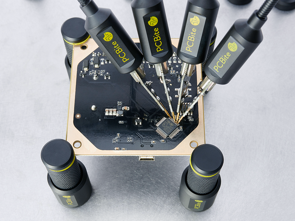 PCBite Kit with 2x 200MHz and 4x SP10 Probes