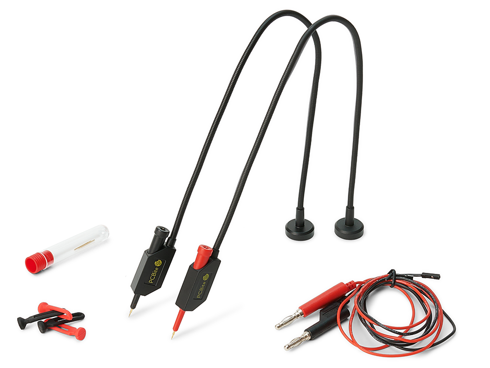PCBite 2x SQ10 Probes for DMM With Test Wires