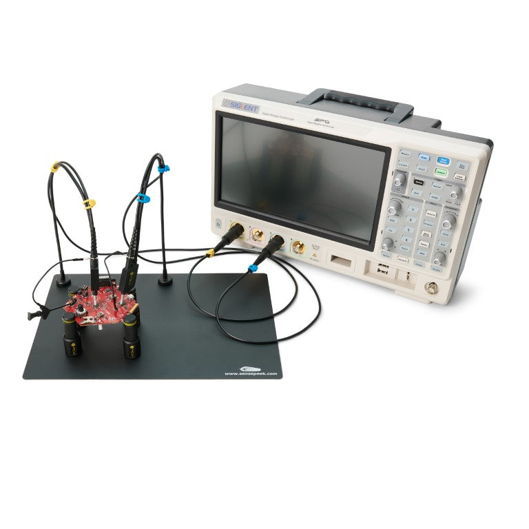PCBite kit with 2x SQ200 200 MHz handsfree oscilloscope probes