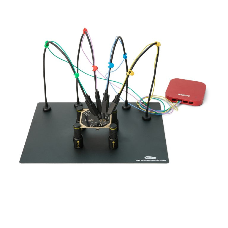PCBite kit with 2x SQ200 200 MHz and 4x SQ10 handsfree probes