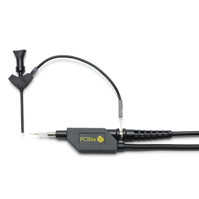 PCBite kit with 2x SQ500 500 MHz handsfree oscilloscope probes