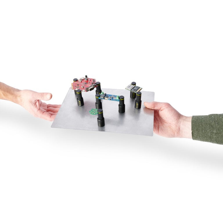 PCBite kit with 2x SQ500 500 MHz handsfree oscilloscope probes