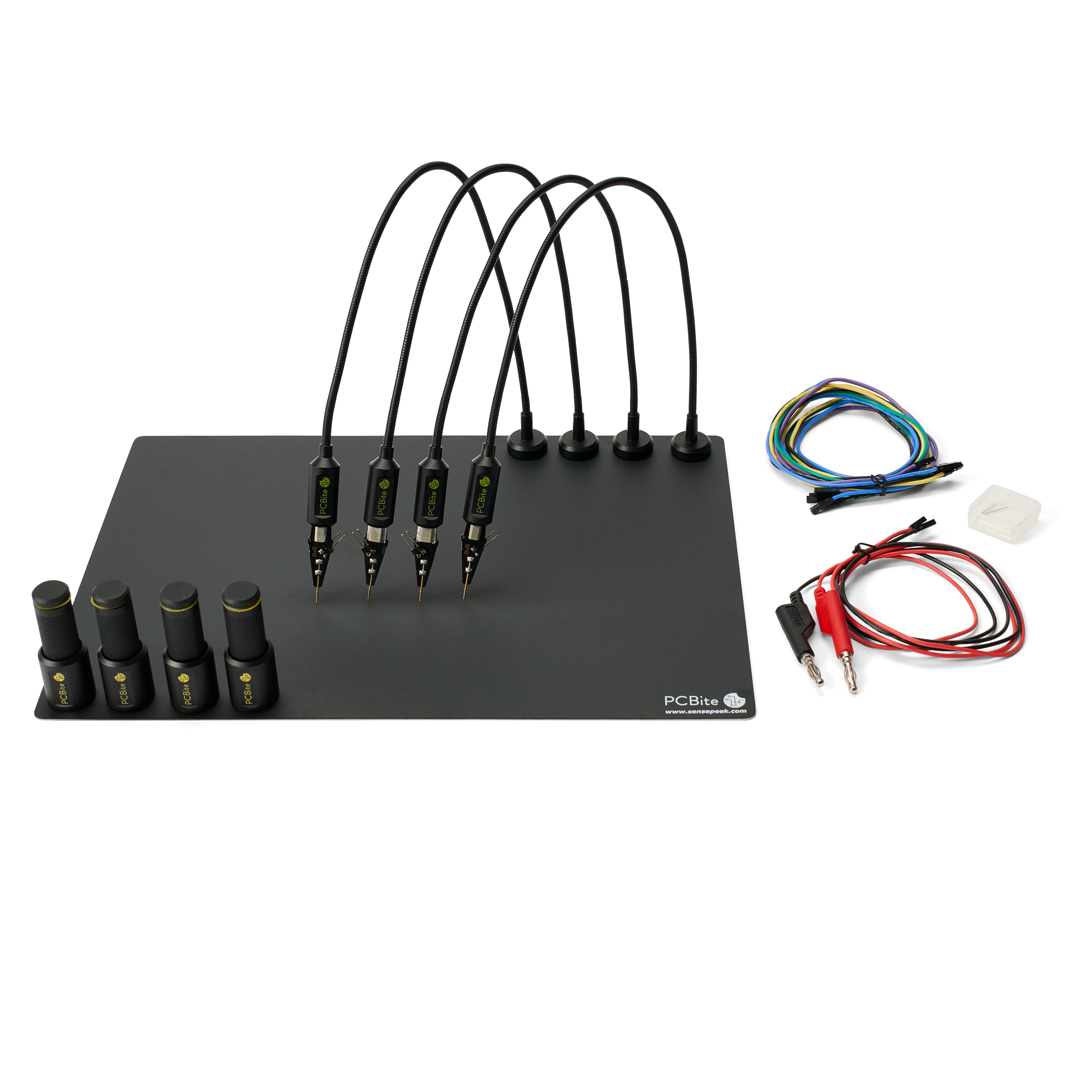PCBite Kit With 4x SP10 Probes And Test Wires