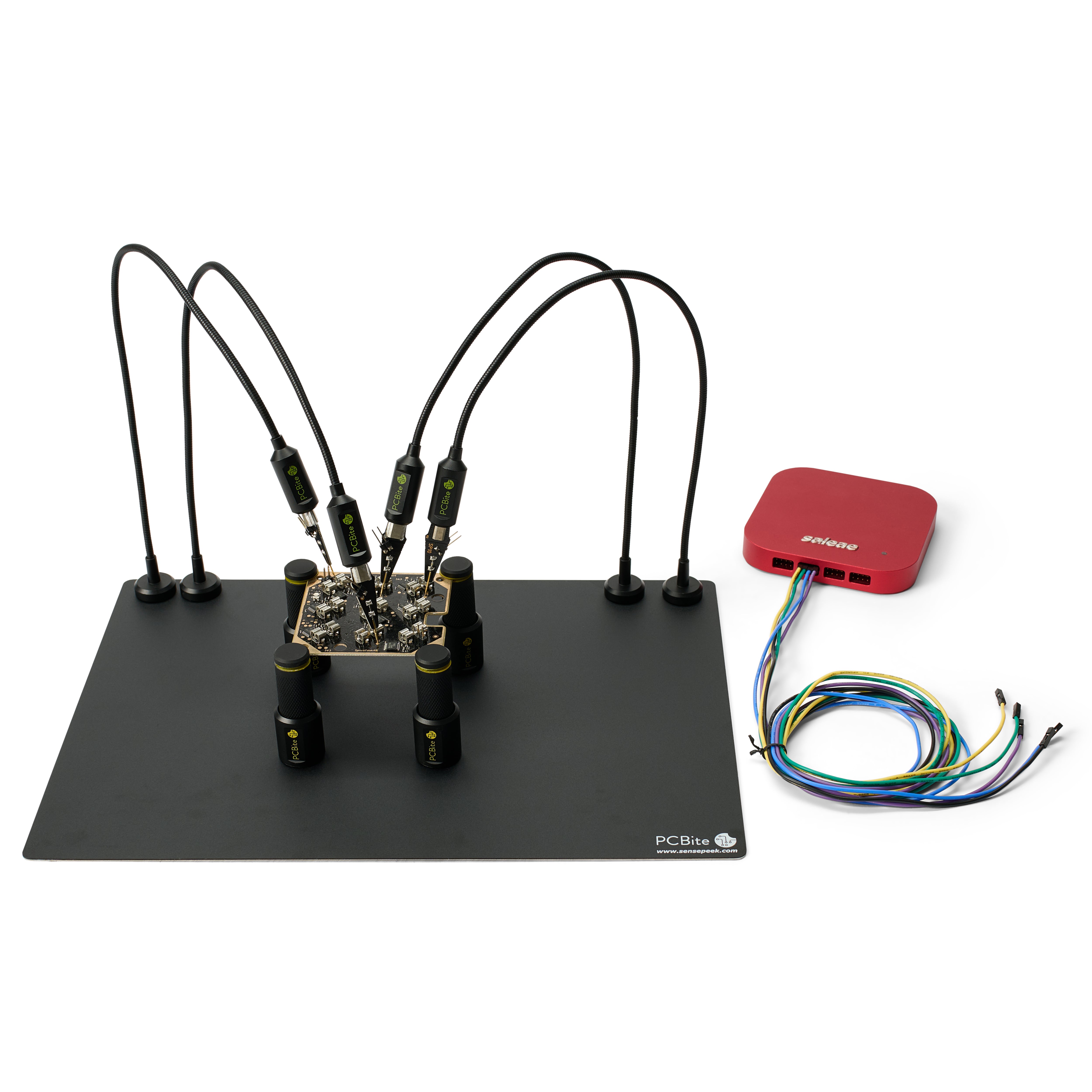 PCBite Kit With 4x SP10 Probes And Test Wires