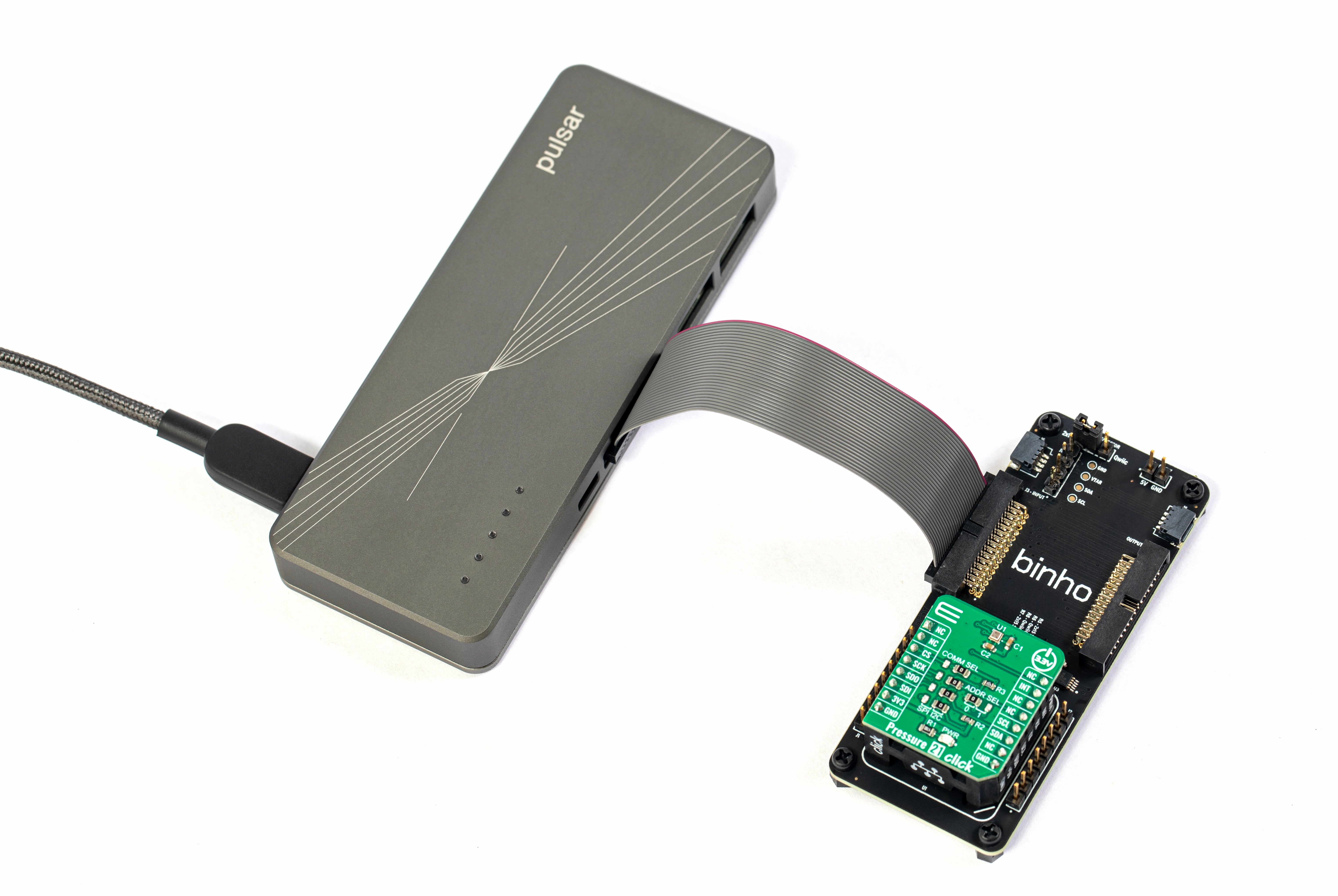 mikroBUS Adapter Board - Side View